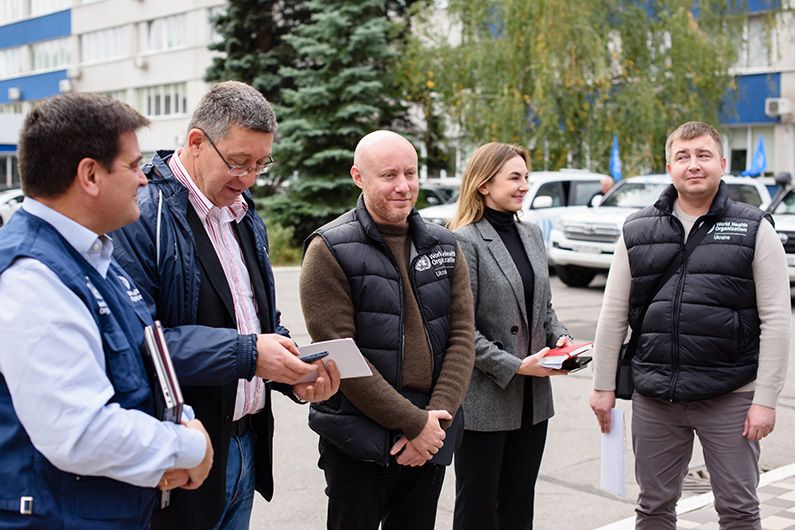 Представники ВООЗ у ЗДМФУ