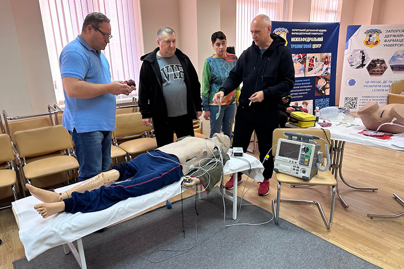Екстрена медицина : співпраця з одеськими фахівцями
