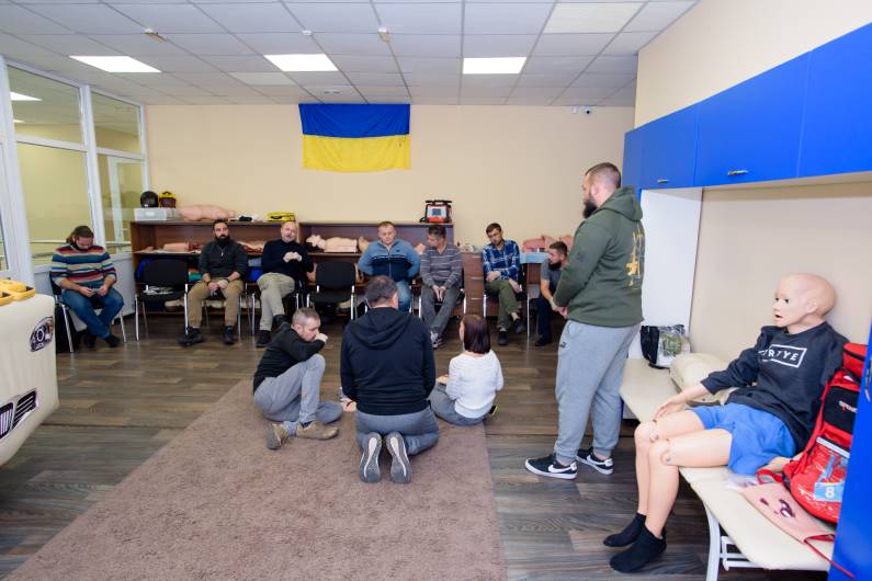 Тренінг з надання домедичної допомоги